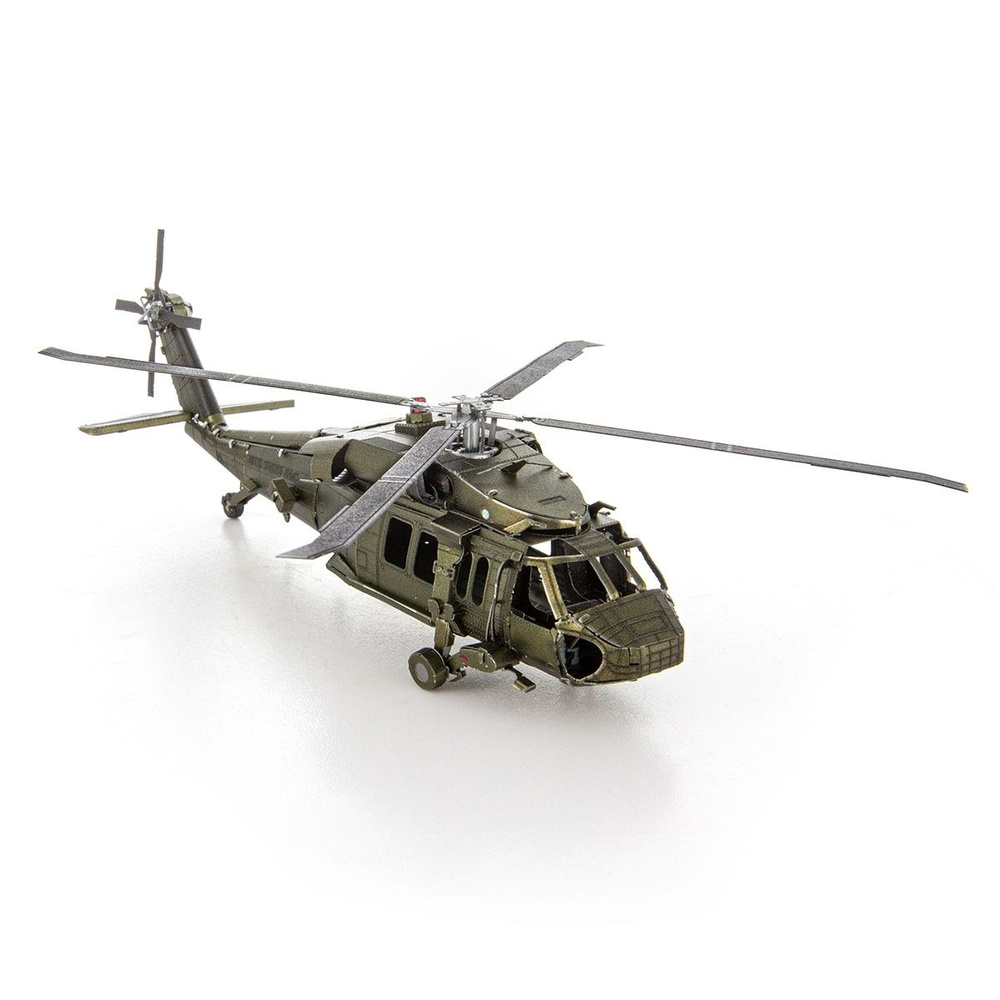 Металлический конструктор / Сборная модель / Конструктор 3D Metal Model Вертолет UH-60 Black Hawk  #1