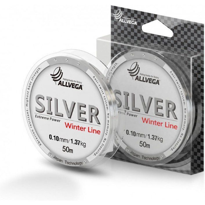 Леска Allvega Silver 0.25 50м #1