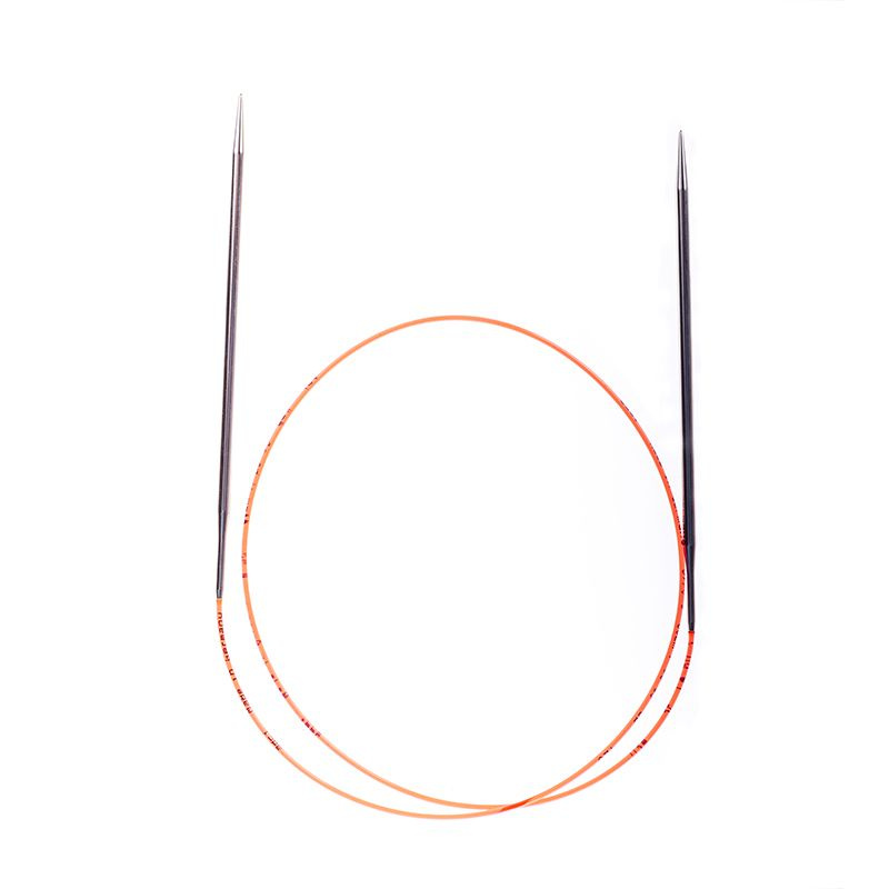 775-7 Спицы для вязания круговые с удлиненным кончиком 4.0 мм х 100 см Addi Германия  #1