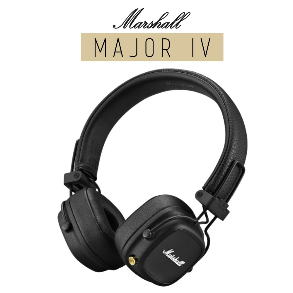 Наушники Marshall Major IV Black #1