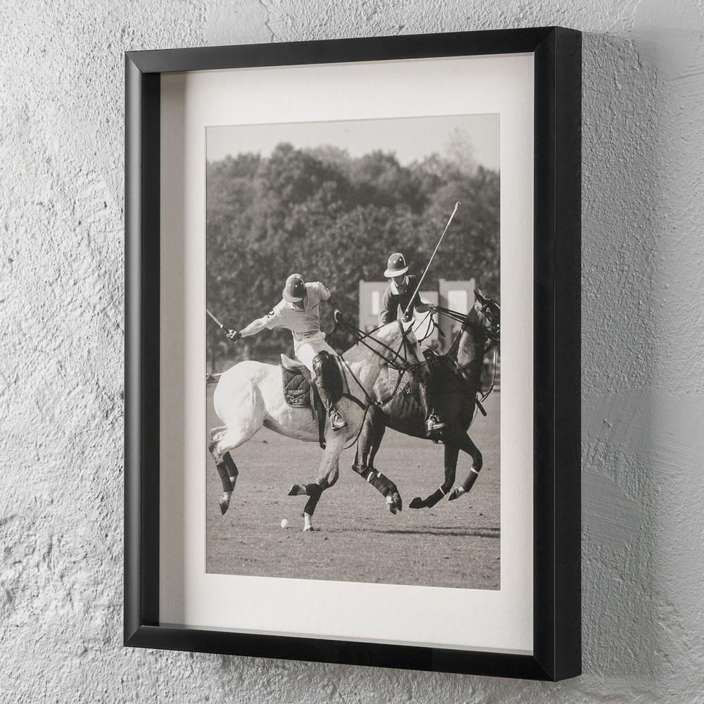 Фото-принт Polo Match In The Park, Black Box Frame #1