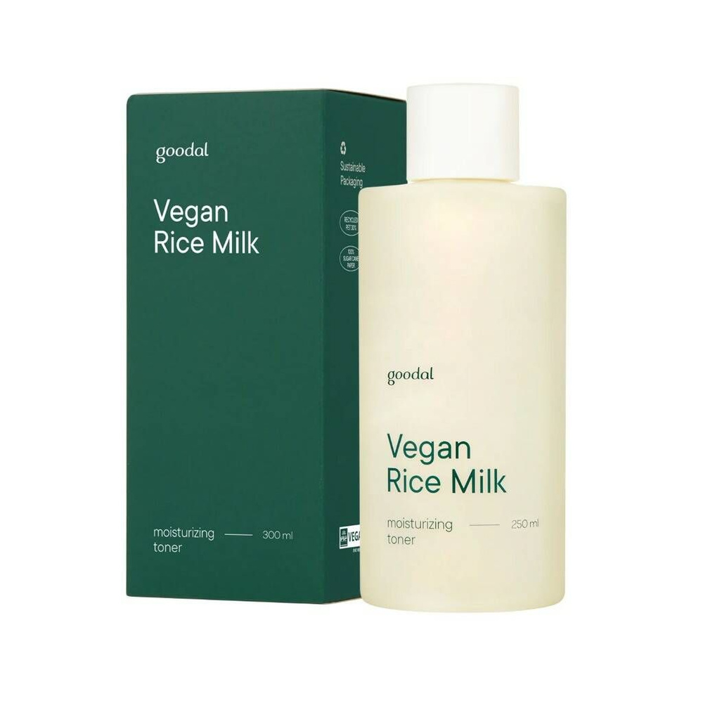 Goodal увлажняющий молочный тонер Vegan Rice Milk #1