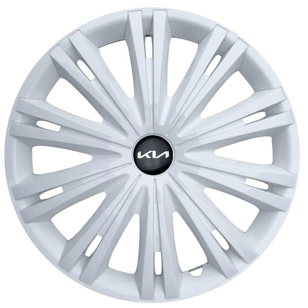 Колпаки на колеса KIA NEW ГИГА БЕЛАЯ R16, 4 шт - купить по выгодной ...