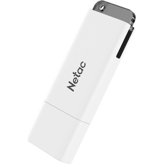 USB флешка Netac U185 64Gb white USB 2.0 (NT03U185N-064G-20WH) #1