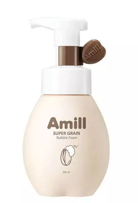 AMILL Пенка для умывания AMILL SUPER GRAIN BUBBLE FOAM,  200 мл #1