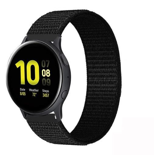 Универсальный нейлоновый Nylon ремешок 20 мм для часов Samsung Galaxy Watch, Huawei Watch, Honor, Xiaomi #1