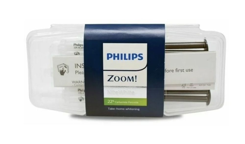 PHILIPS ZOOM NITE WHITE гель для отбеливания зубов 22 перекиси