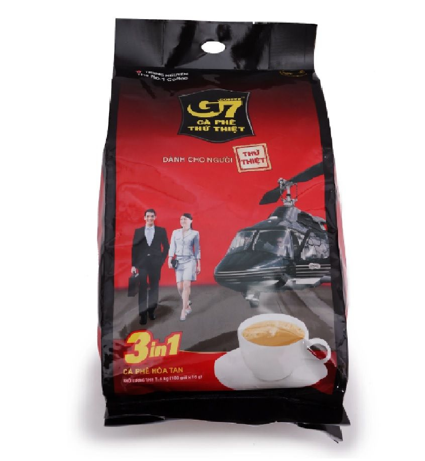 Вьетнамский растворимый кофе G7 3 в 1 (TRUNG NGUYEN),100 стиков #1