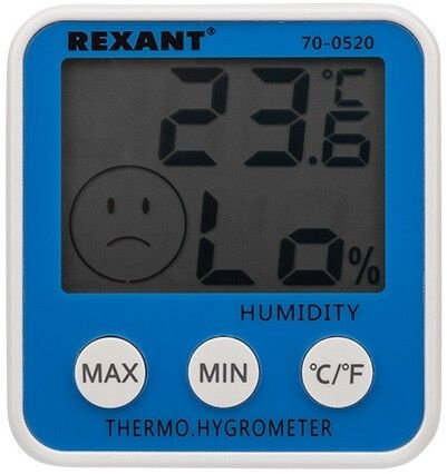 Термогигрометр электронный REXANT RX-108 (70-0520) #1