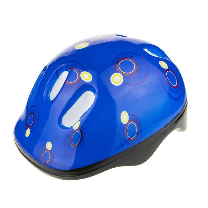 Шлем детский защитный Navigator для велосипеда, роликов, скейтборда или самоката, синий  #1