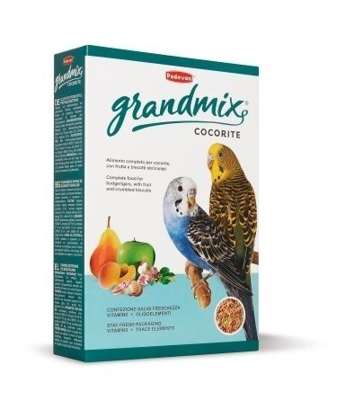 Padovan GRANDMIX Cocorite комплексный корм для маленьких попугаев, 400 гр.  #1