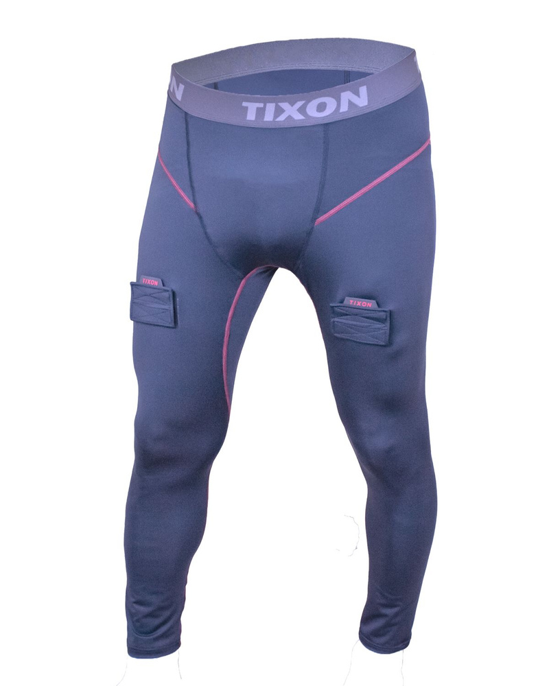 Компрессионное хоккейное белье штаны с раковиной TIXON #1