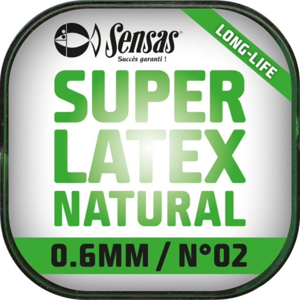 Штекерная резина Sensas Super Latex Natural 6м 1.2мм #1