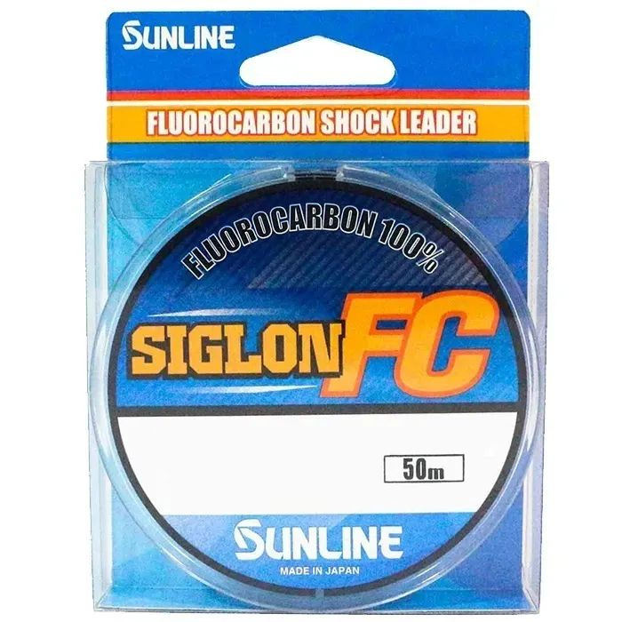 Леска флюрокарбоновая SUNLINE Siglon FC 2020 50 м, 0.550 мм, прозрачный, 17.0 кг, new  #1