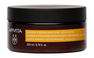 APIVITA Питательная и восстанавливающая маска для волос с оливой и медом  #1