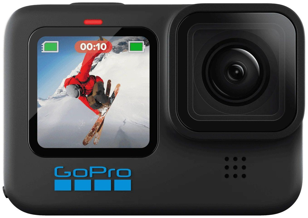 Экшн-камера GoPro HERO10 Black Edition (CHDHX-101-RW), черный #1