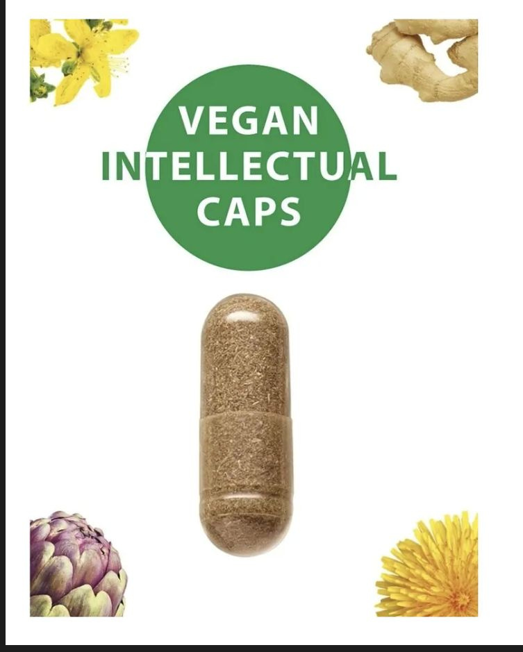 Vegan Intellectual Caps (капсулы растительные) со зверобоем 60 шт #1