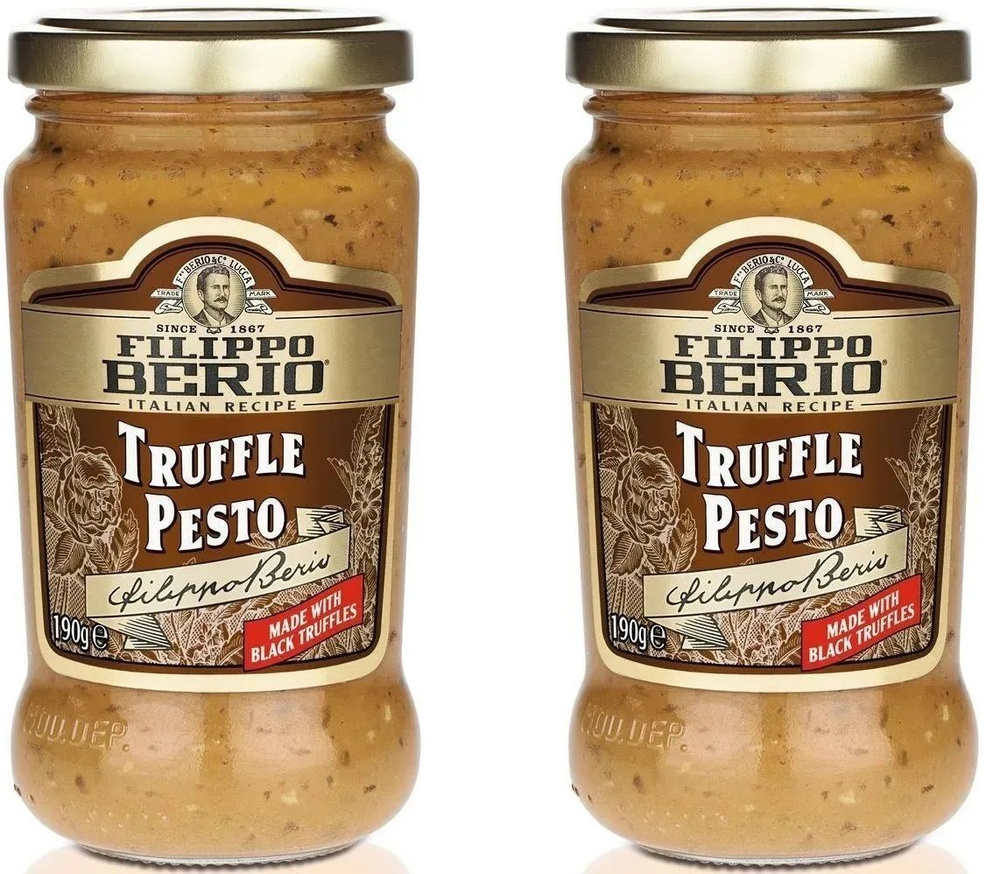 Соус Filippo Berio Truffle Pesto с трюфелем, 2х190гр #1