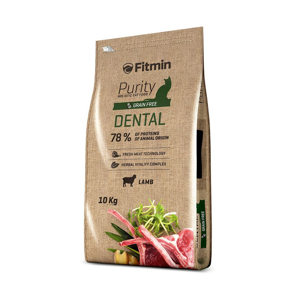 Fitmin Purity Dental для поддержания здоровья полости рта, с мясом ягненка, 10кг  #1