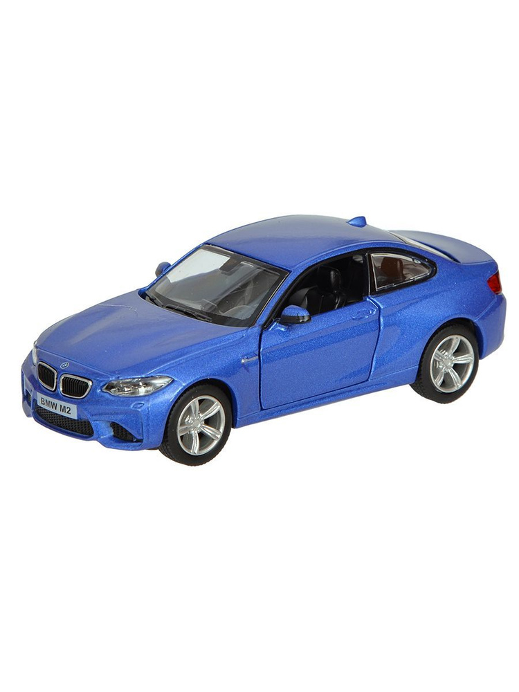 Игрушка коллекционная машинка металлическая BMW M2, инерционная масштабная модель БМВ  #1