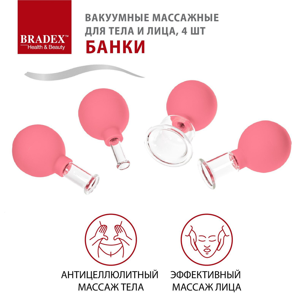 Массаж лица вакуумными банками