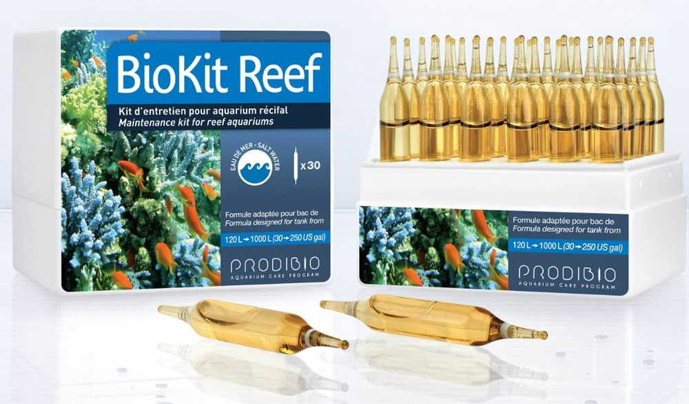 Набор для поддержания рифовых аквариумов Prodibio BioKit Reef, 30 ампул  #1