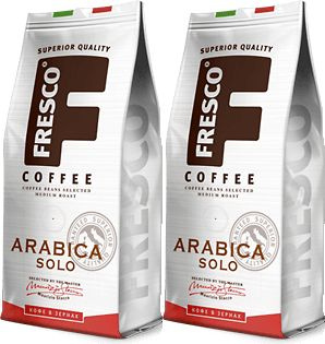 Кофе Fresco Arabica Solo в зернах, комплект: 2 упаковки по 200 г #1