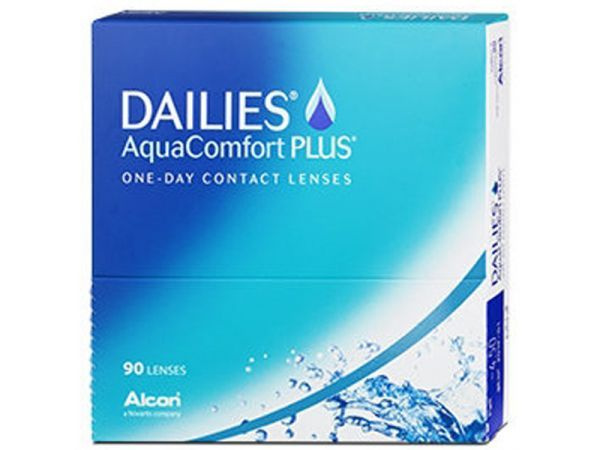 Dailies AquaComfort Plus +2.75 / 14.0 / 8.7, 90 штук (линз), контактные однодневные гидрогелевые. Alcon #1