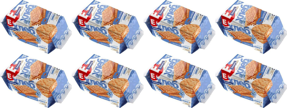 Хлебцы льняные Елизавета, комплект: 8 упаковок по 55 г #1