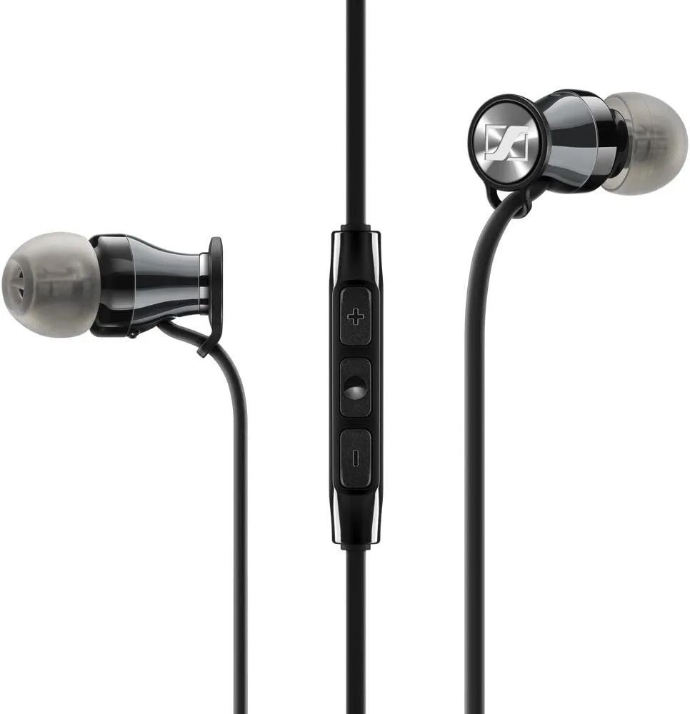 Наушники Sennheiser Momentum In-Ear с микрофоном, 3.5 мм, черный #1