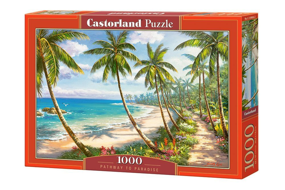 CastorLand Пазлы Райское побережье, 1000 деталей #1