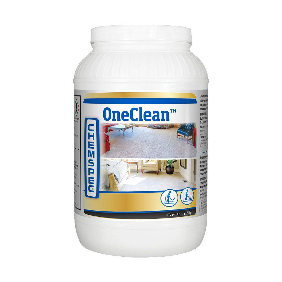 Средство для безопасной чистки волокон тканей и ковров. OneClean Chemspec 2,7кг  #1