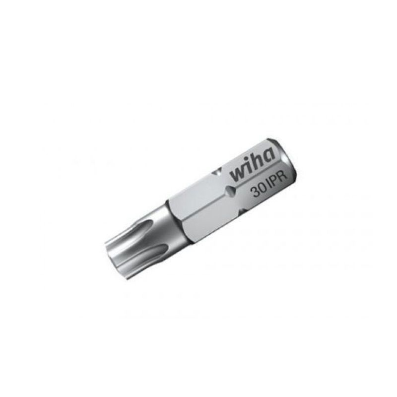 Бита T25IPR х25мм TORX PLUS (с отверстием, 5 вершин) Wiha 7016IPR 26349- 1 шт. КРЕПКОМ  #1