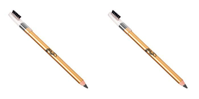 Ffleur Карандаш для бровей с расческой Eyebrow Pencil, серый, 2 шт.  #1