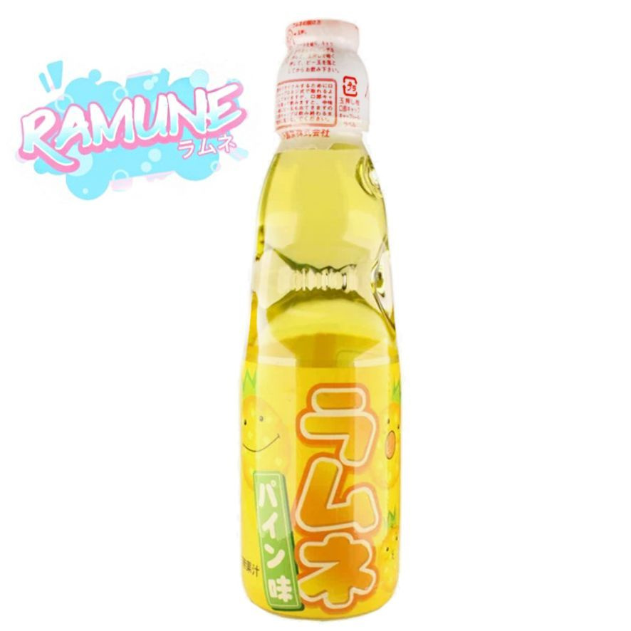 Газированный напиток Ramune "Ананас" (0,2 л х 6 шт) Япония #1