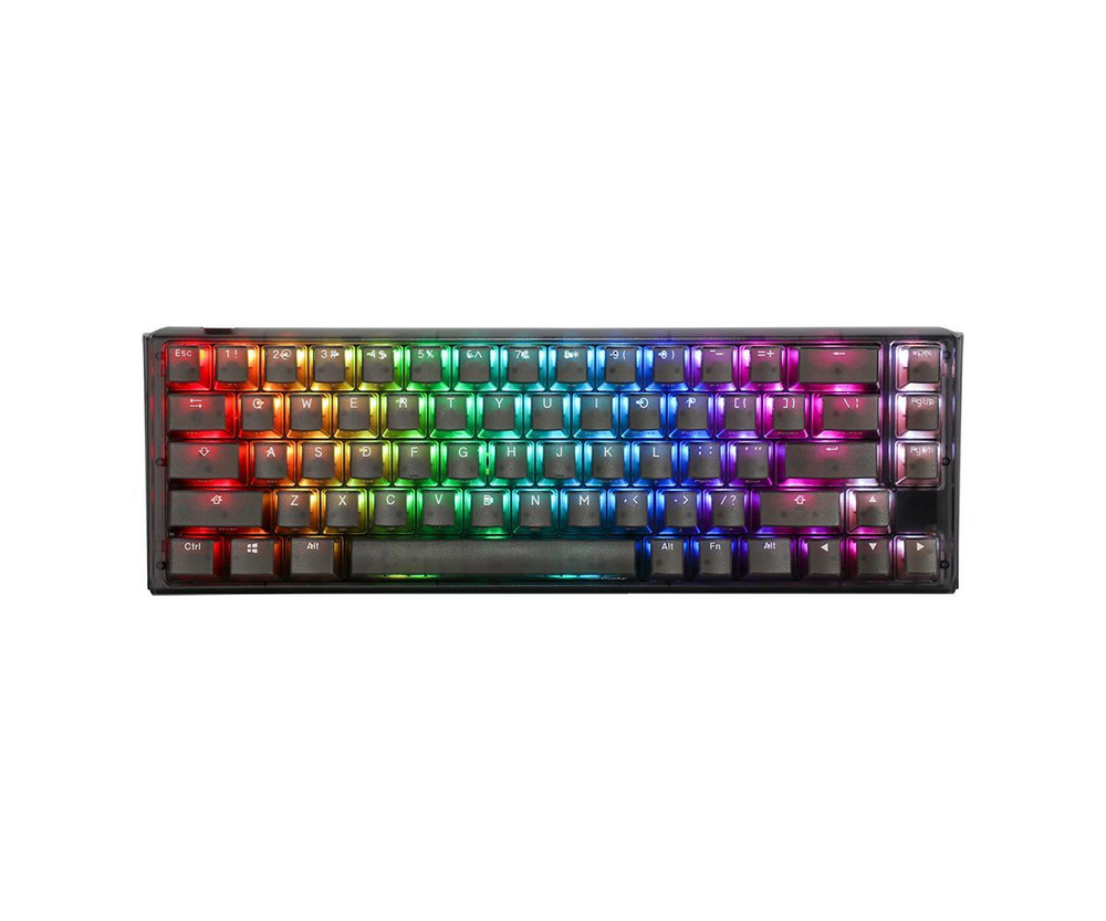 Клавиатура Ducky One 3 Aura SF RGB Black Cherry MX Silver Speed Switch (US Layout) #1