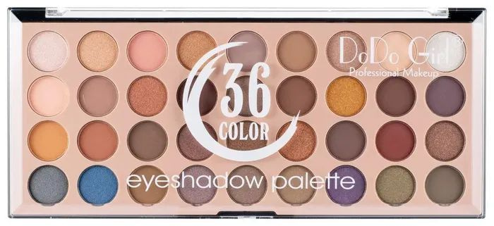 DoDo Girl Eyeshadow36 Color Палетка профессиональных теней, 36 оттенков  #1