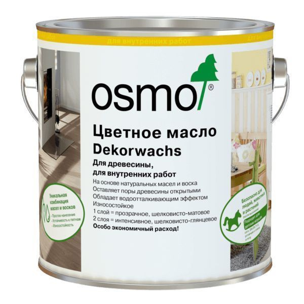 OSMO Масло-воск 0.75 л., Шелк #1