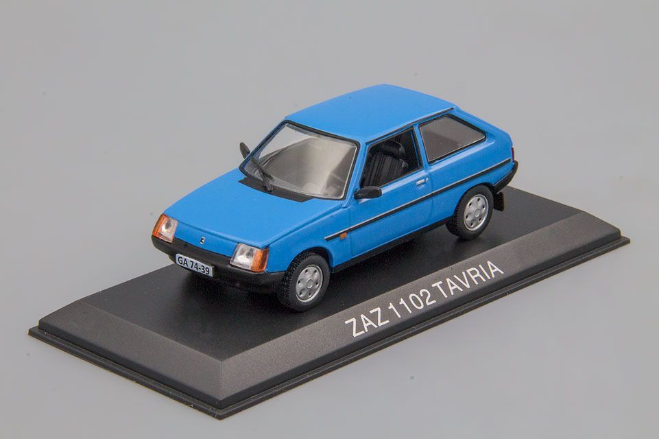 Модель коллекционная автомобиля Zaz-1102 Tavria 1987 / масштаб 1:43  #1