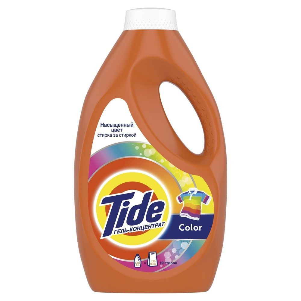 Гель-концентрат для стирки Tide Color, 1235мл #1