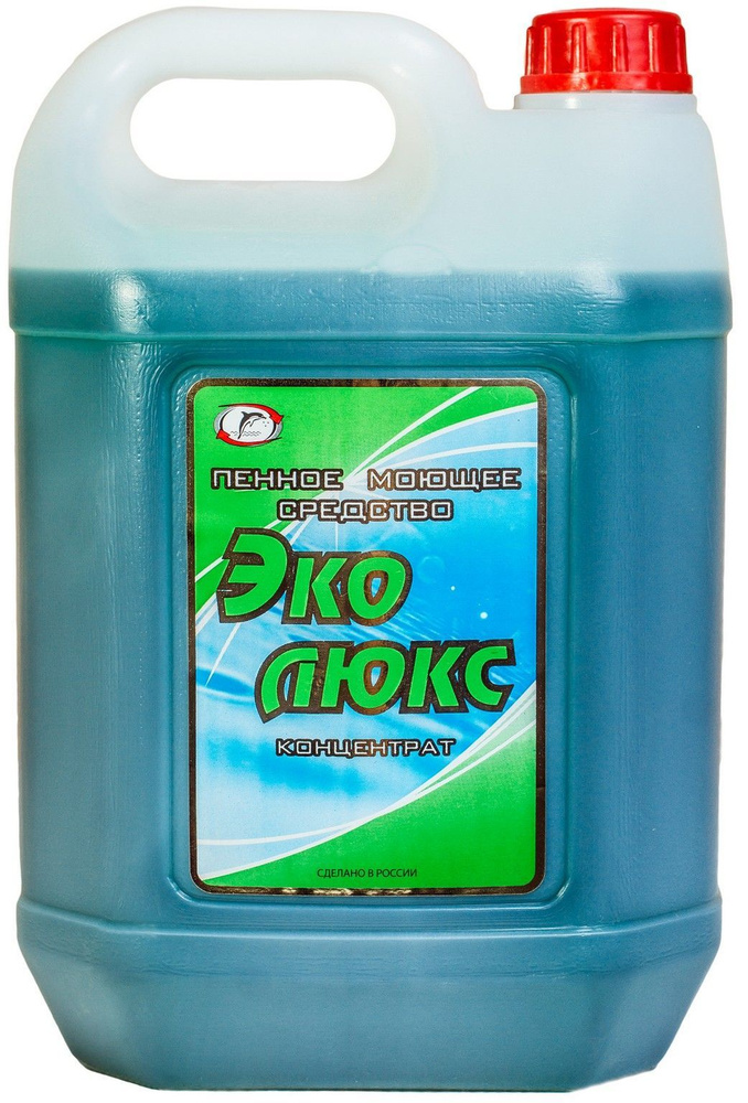 Универсальное пенное моющее средство ЭКО ЛЮКС (концентрат) многоцелевого использования 5л  #1