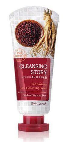 Welcos Пенка для умывания с красным женьшенем Cleansing Story Foam Cleansing Red Ginseng, 120г  #1