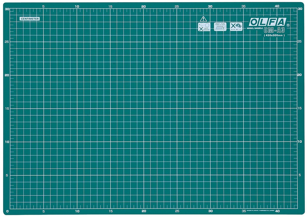 Коврик для резки защитный самовосстанавливающийся OLFA А3 (OL-CM-A3)  #1