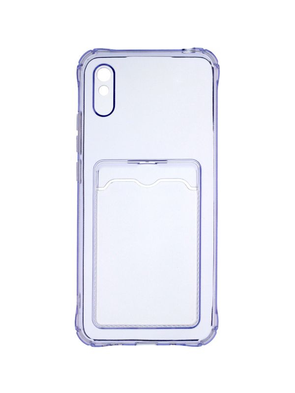 Чехол Zibelino для Xiaomi Redmi 9A Silicone Card Holder Case Lilac ZSCH-XMI-RDM-9A-CAM-LIL #1