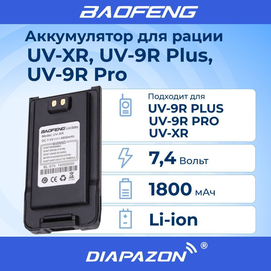 Baofeng 9r plus инструкция