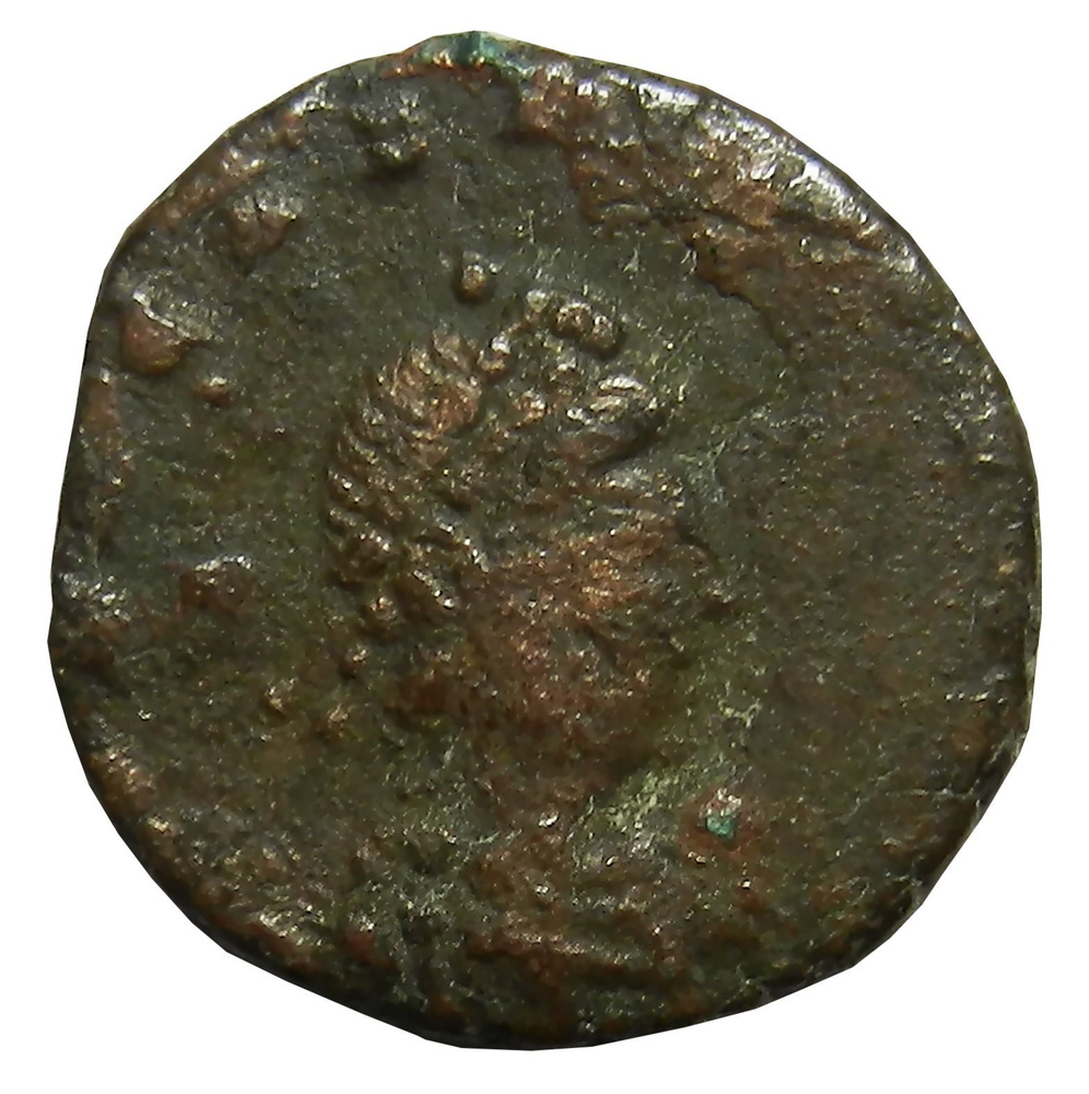 Монета AE13, 388-392 гг. Древний Рим, Валентиниан II (Виктория) 7265-218  #1