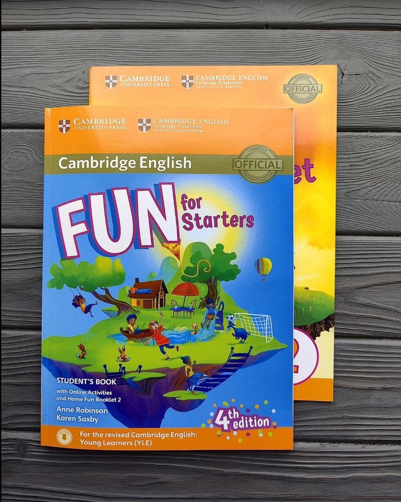 Fun for Starters Student's Book, Home booklet+CD #1