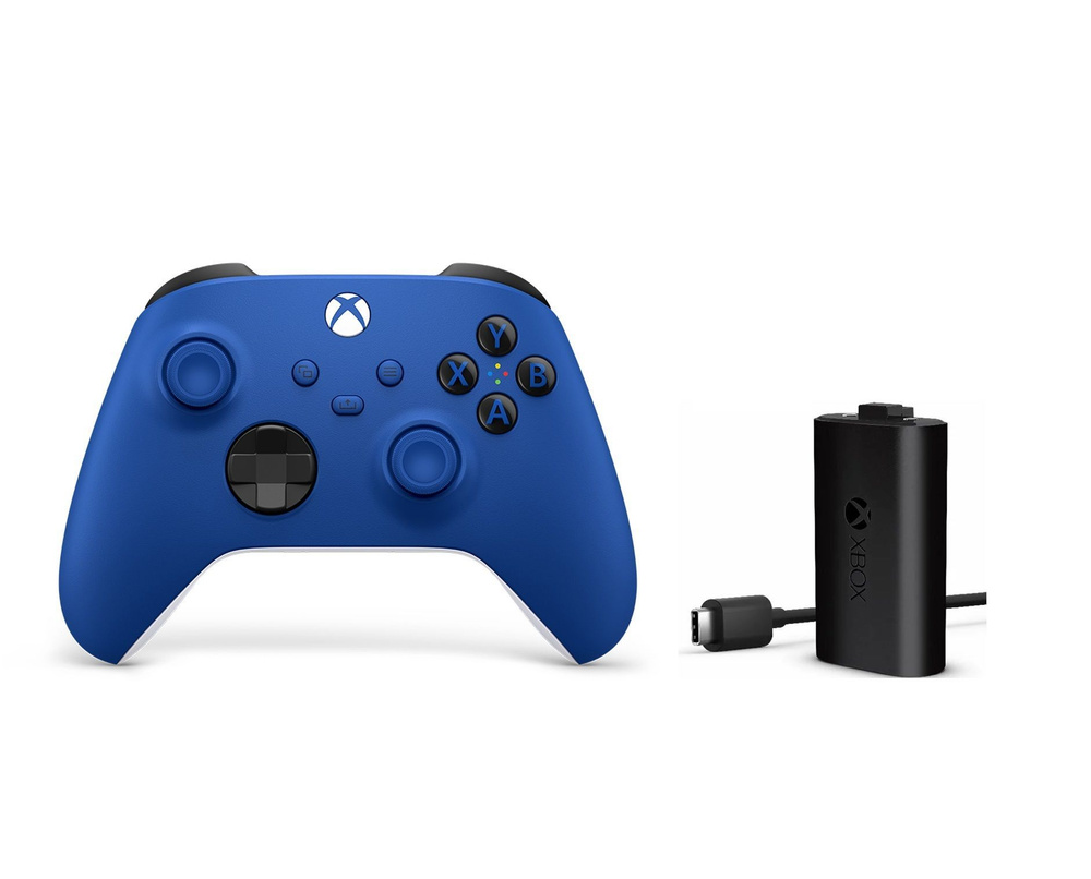 Геймпад Microsoft беспроводной Series S / X / Xbox One S / X Wireless Controller Shock Blue (Model: 1914) #1