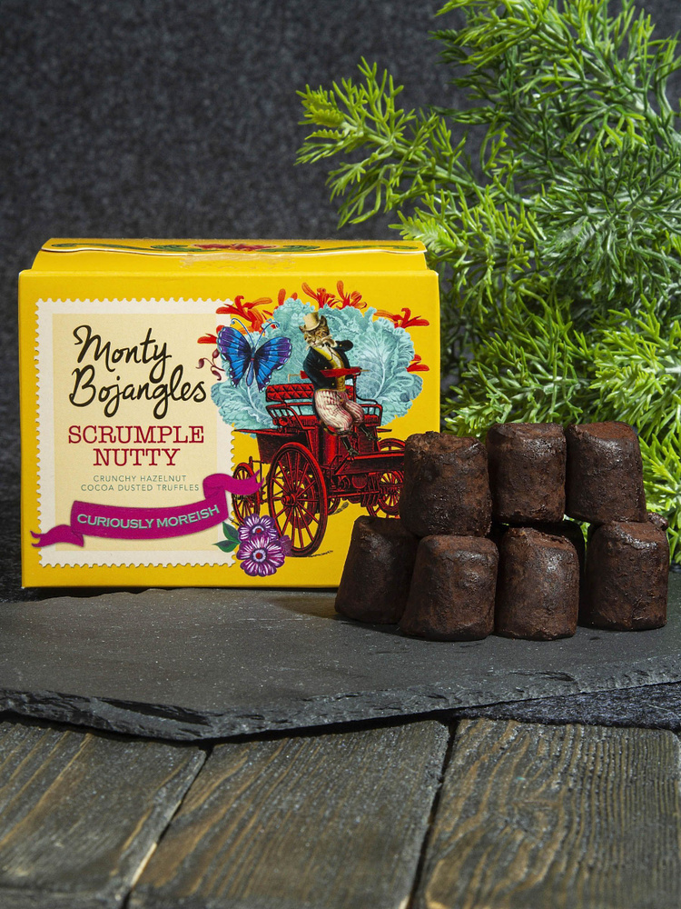 Трюфели шоколадные т.м. Monty Bojangles Scrumple Nutty Curious Truffles 150 гр #1