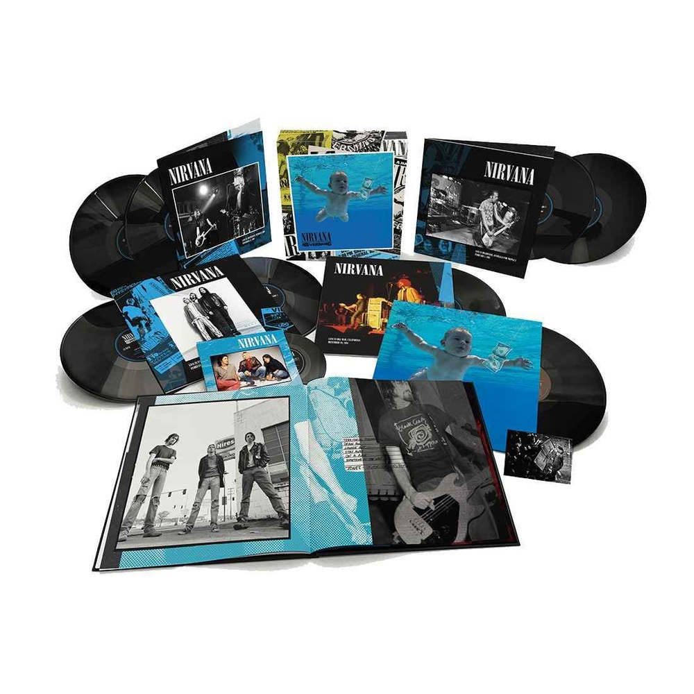 NIRVANA - NEVERMIND (8LP + 7inch box 30th anniversary edition) виниловая пластинка #1